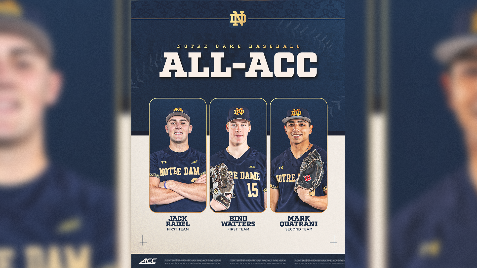 Irish Trio Named All-ACC Irish Trio Named All-ACC