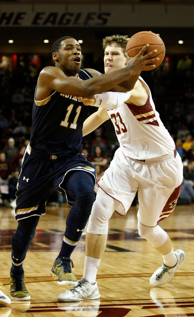No. 10 Notre Dame at Boston College