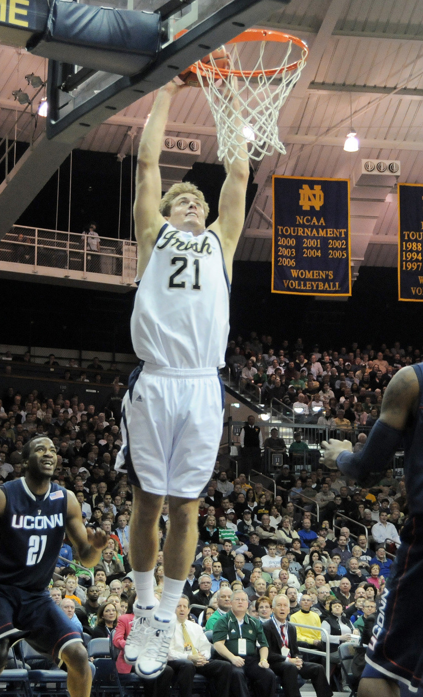 Irish Halt Golden Eagles Win Streak, 63-60 in OT Tim Abromaitis