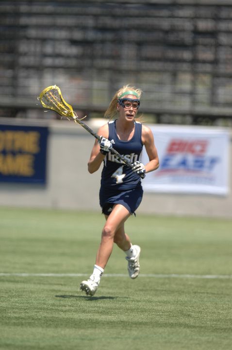 Jill Byers, a former All-American with the Irish lacrosse program, returns as assistant coach following her stint at Yale.