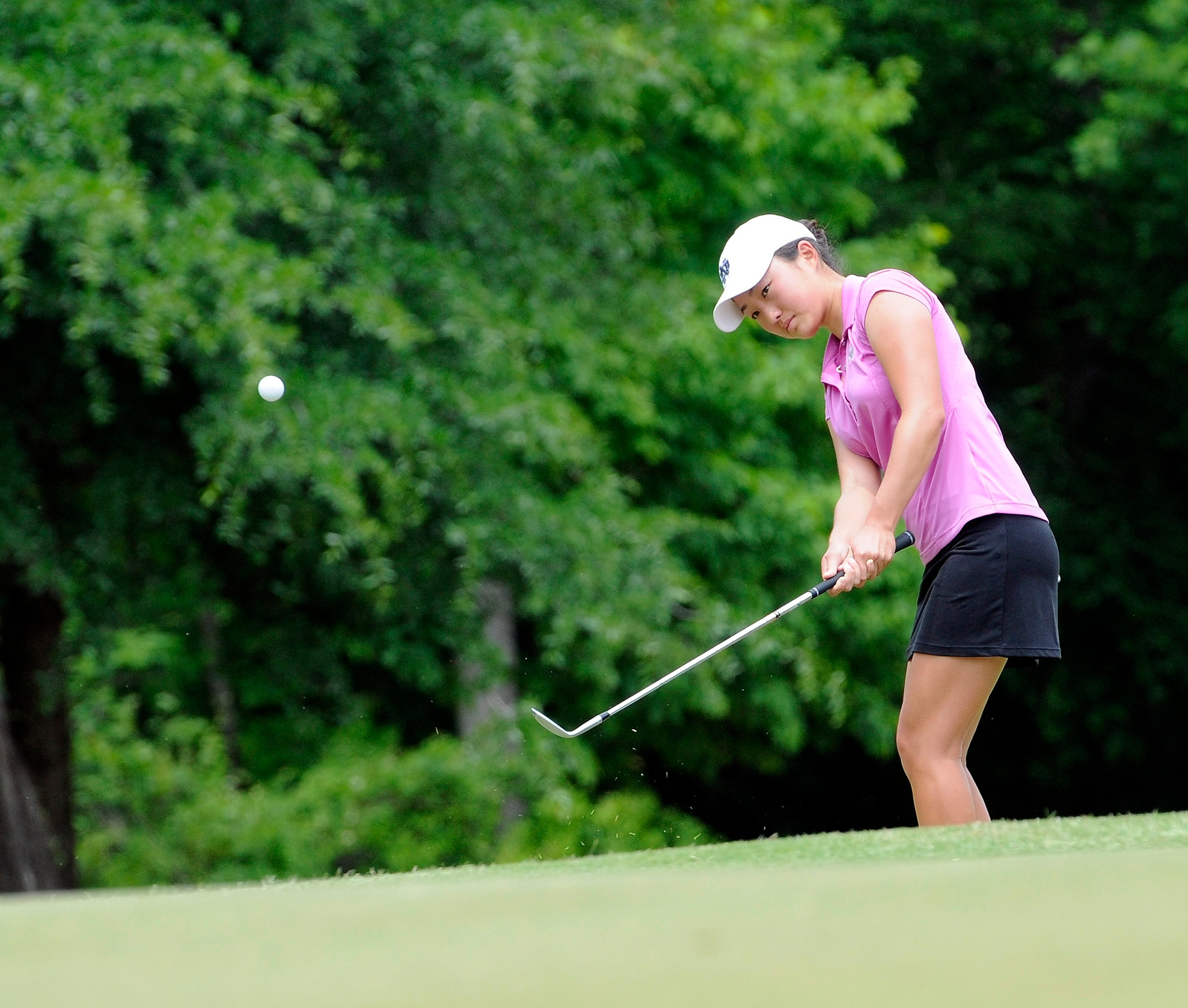 Course Clips: Lessons Learned Should Benefit Irish Throughout Fall Junior Kelli Oride was one of three Notre Dame players to post a lower second round score than in her opening 18 holes Sunday, carding a team-low 71 (-1)
