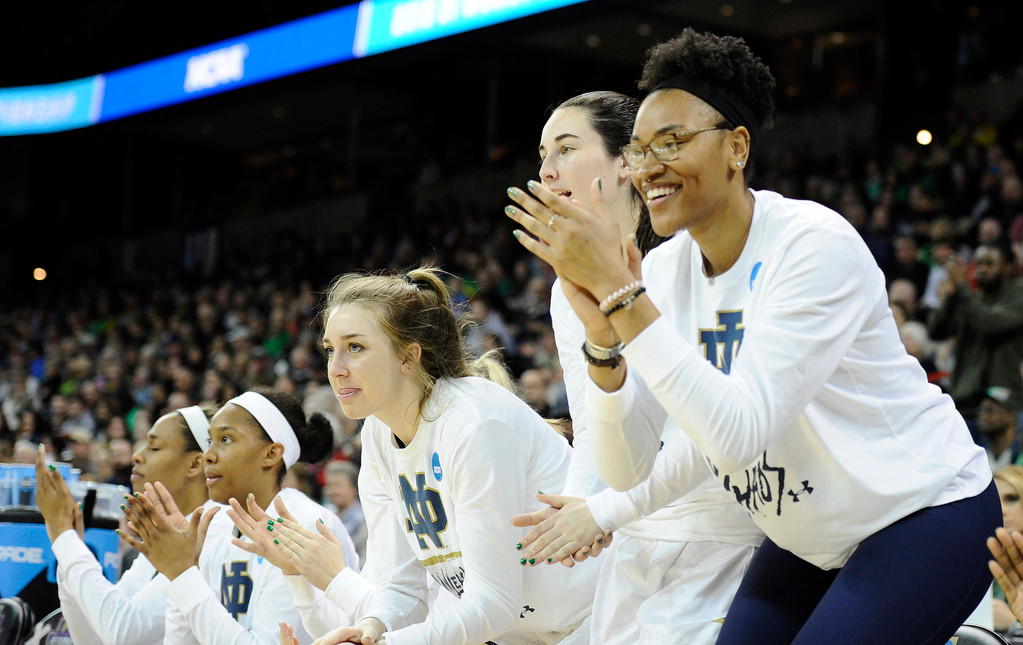 NCAA Elite Eight: ND WBB vs. Oregon (USATSI)