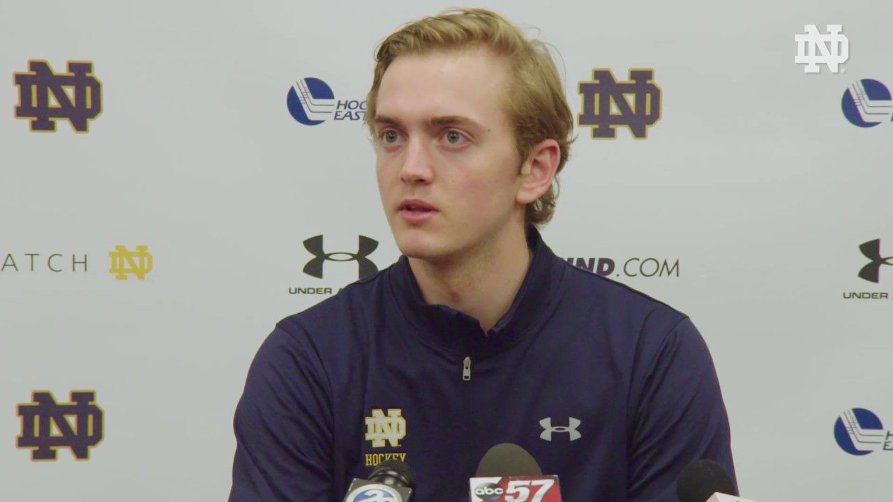 Cal Petersen Press Conference NCAA Tournament Preview