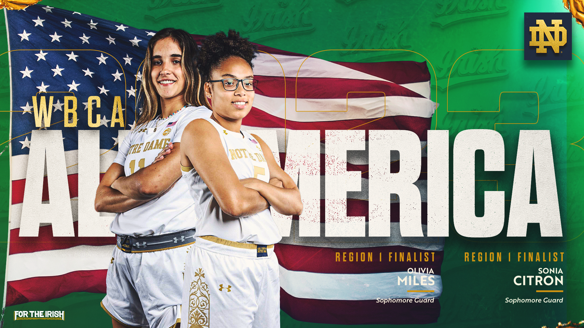 Miles, Citron named WBCA Coaches’ All-America finalists Miles, Citron named WBCA Coaches’ All-America finalists
