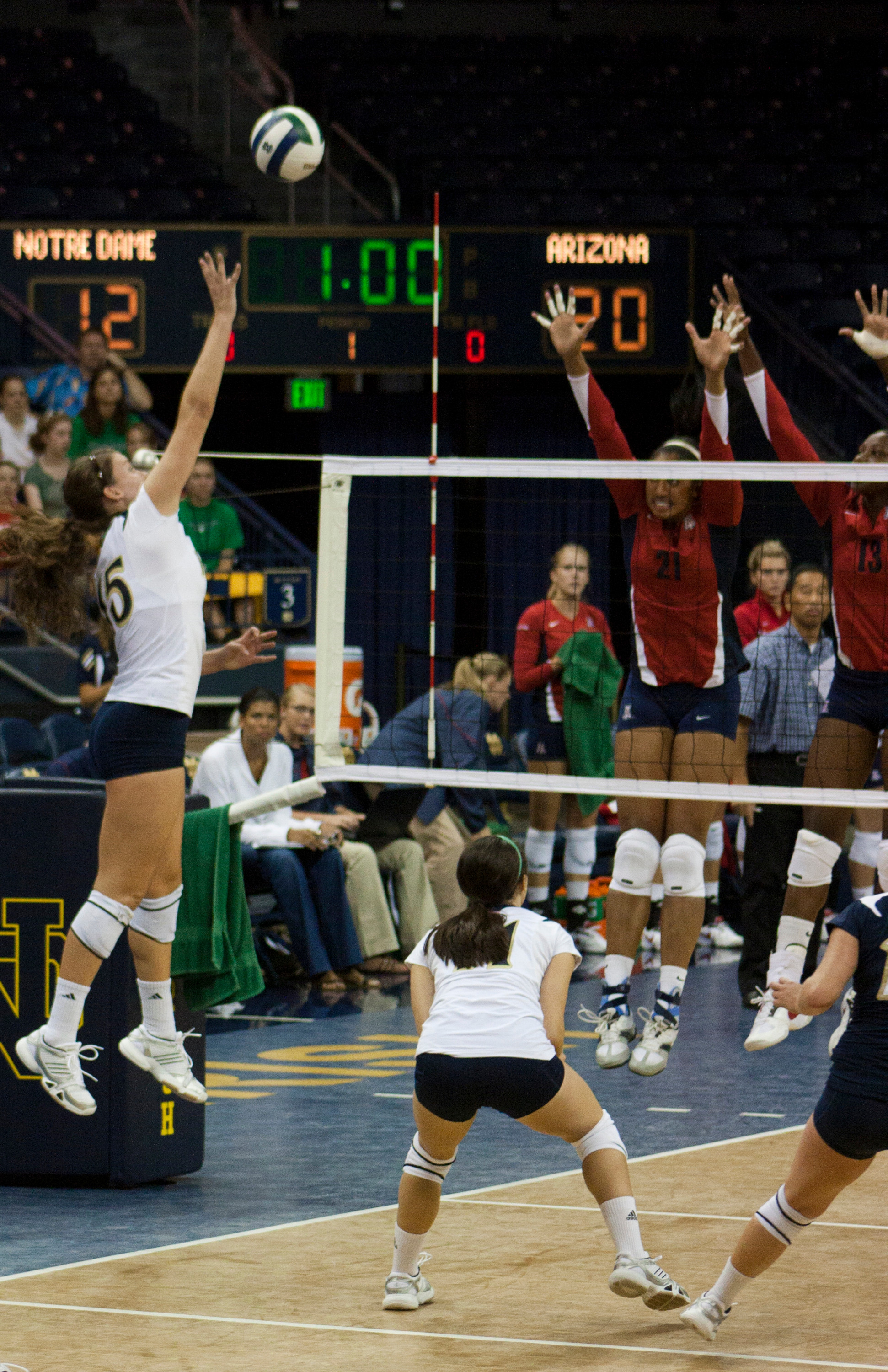 Dealy Joins 1,000-1,000 Club, Irish Down Western Micihigan In Four Sets Kristen Dealy dropped her 1,000th career kill Friday evening.