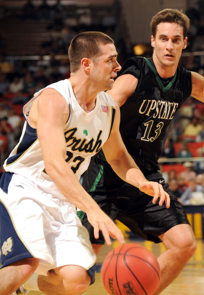 Harangody Leads No. 9 Notre Dame Past USC Upstate, 94-58