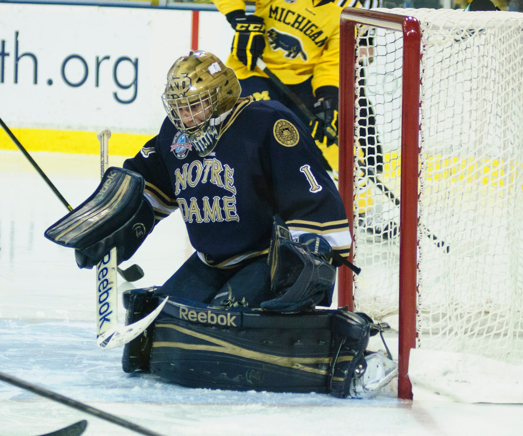 Notre Dame Men's Hockey vs Michigan 11-16-2012