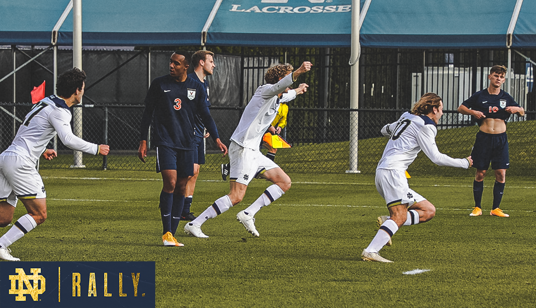 Irish Outlast Virginia In 2-1 Double Overtime Victory Irish Outlast Virginia In 2-1 Double Overtime Victory