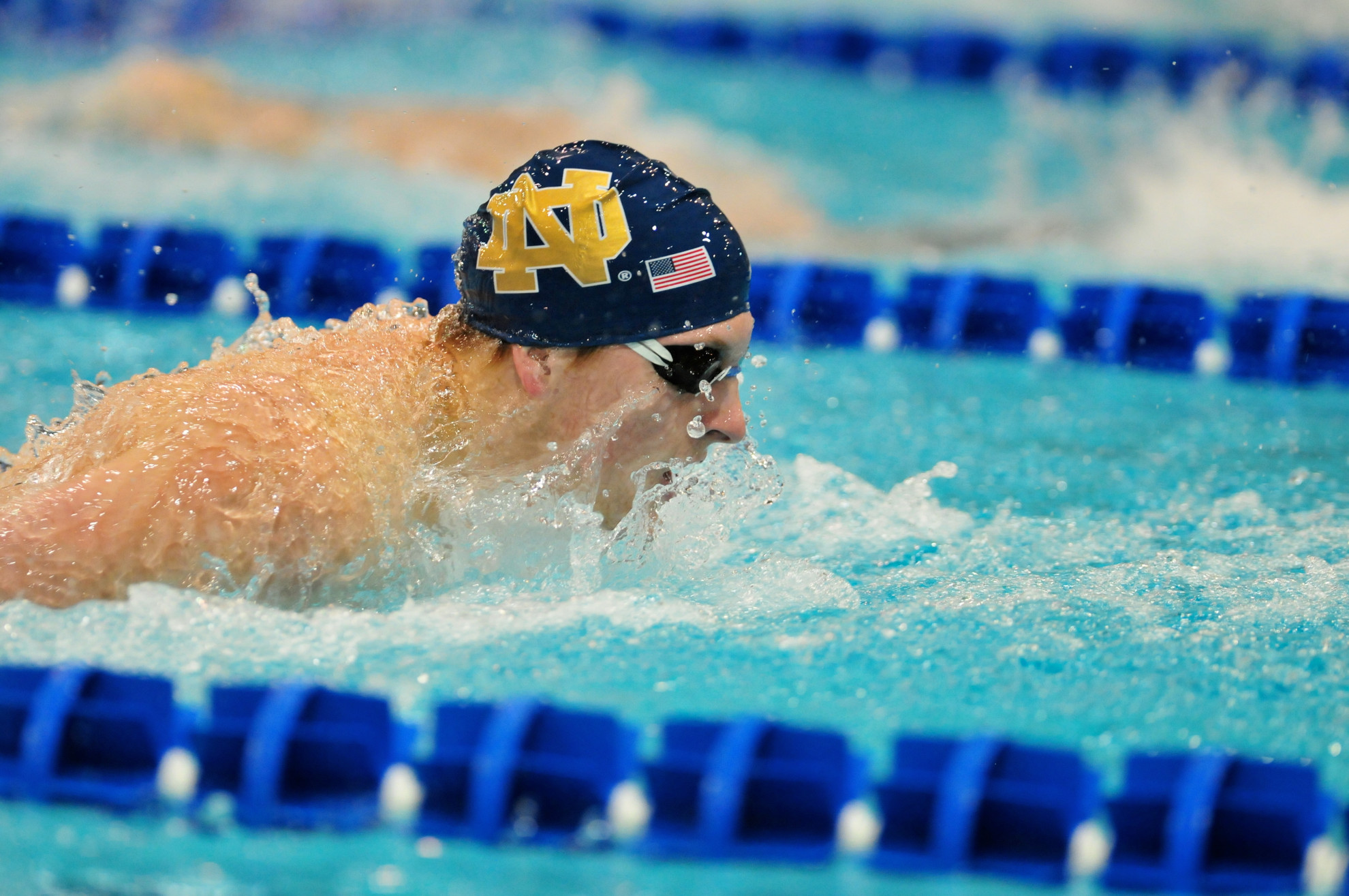 Irish Rout BIG EAST Rival Pittsburgh, 184-116 Junior Bill Bass