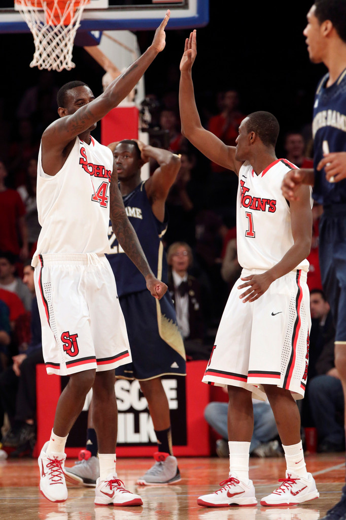 No. 20 Irish Fall to St. John's in NY, 67-63 (AP)