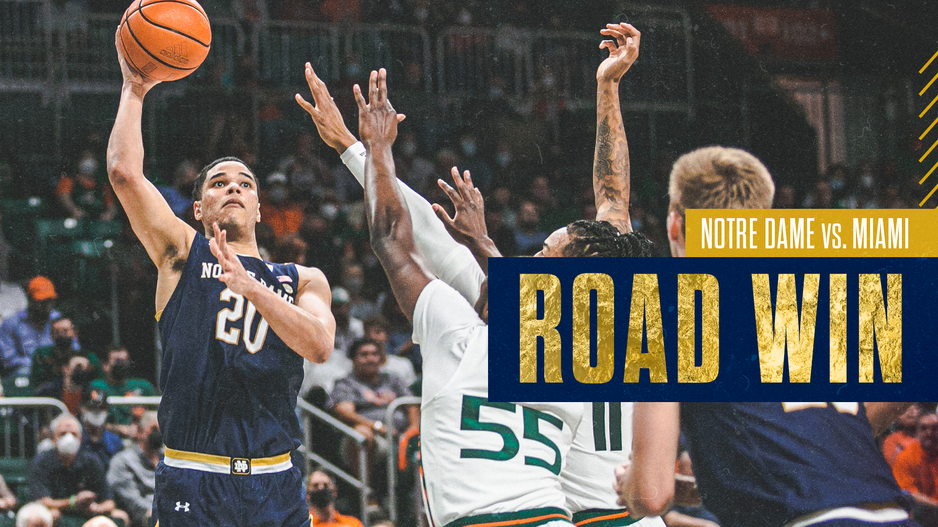 Irish Earn Big ACC Road Win, Take Down First-Place Miami Irish Earn Big ACC Road Win, Take Down First-Place Miami