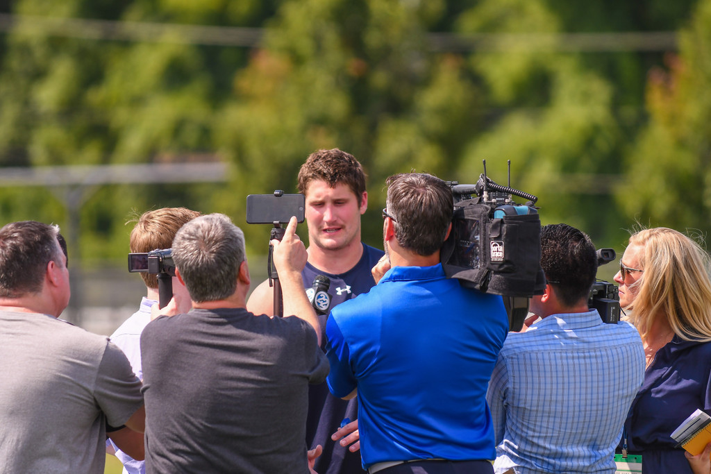 2017 Notre Dame Football Fall Camp - Practice One