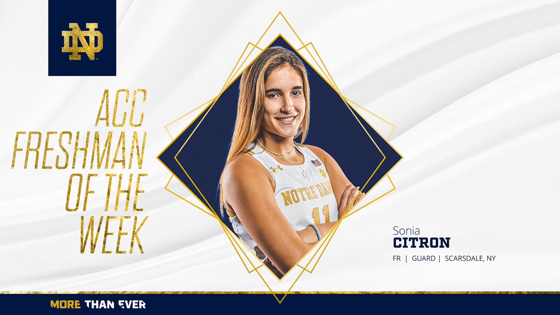Citron Earns ACC Freshman of the Week Citron Earns ACC Freshman of the Week