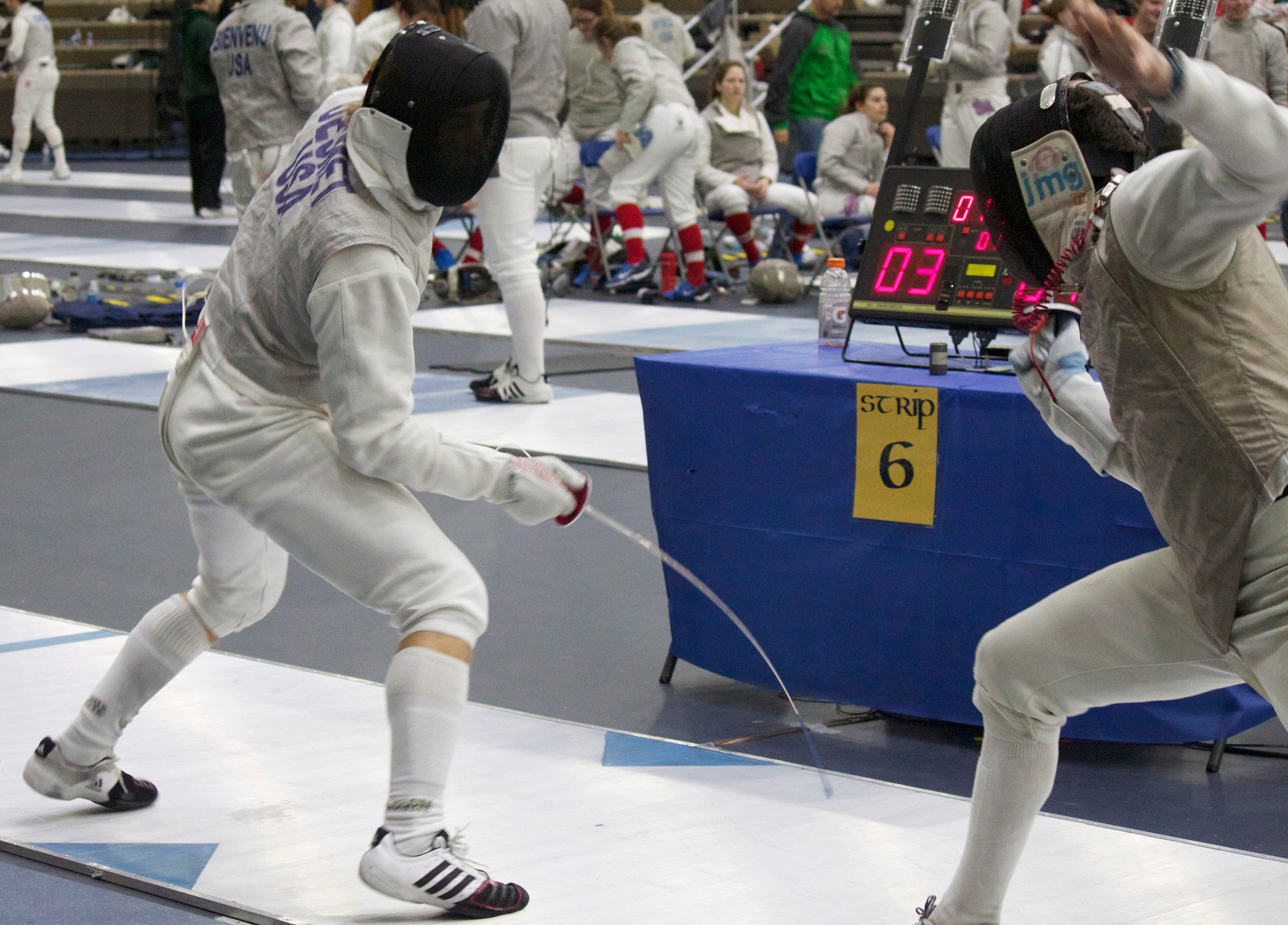 Foil Sets the Gold Standard at Midwest Fencing Conference Championships Ariel DeSmet, 2014 MFC Men's Foil Champion
