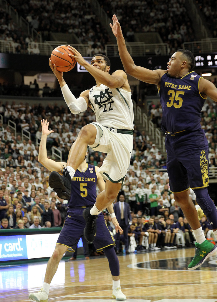 ND Men's Basketball at Michigan State (USATSI)