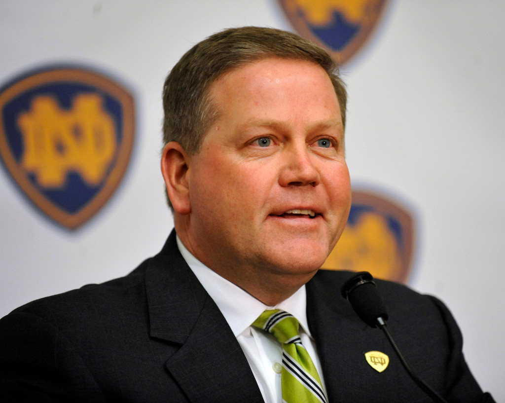 Brian Kelly Hired as Notre Dame Football Coach (AP)