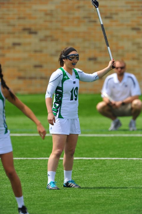 Julia Giorgio is one of four captains who will lead the Irish in 2014.