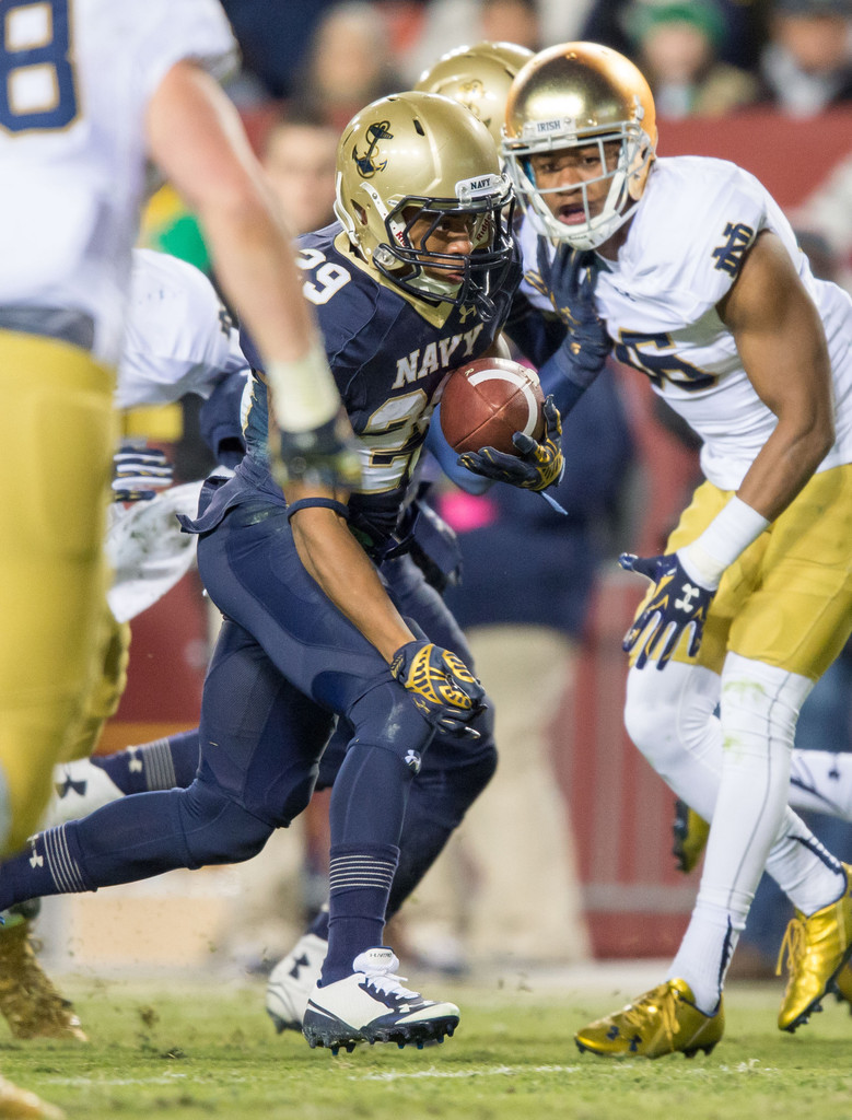 No. 6 Football vs. Navy (USATSI)