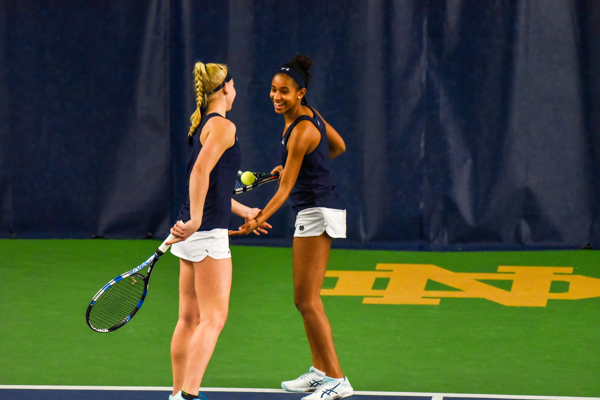 Spence & Corse Roll In Doubles At ITA Regional Cameron Corse, Zoe Spence