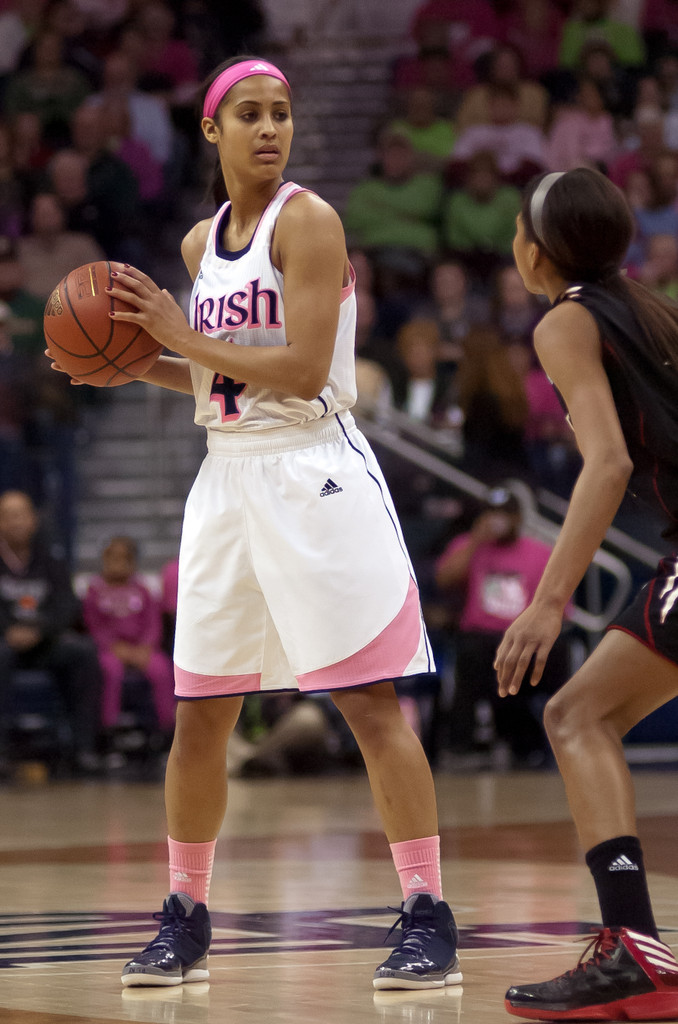 Notre Dame Women's Basketball tops Cincinnati on 02-02-2013