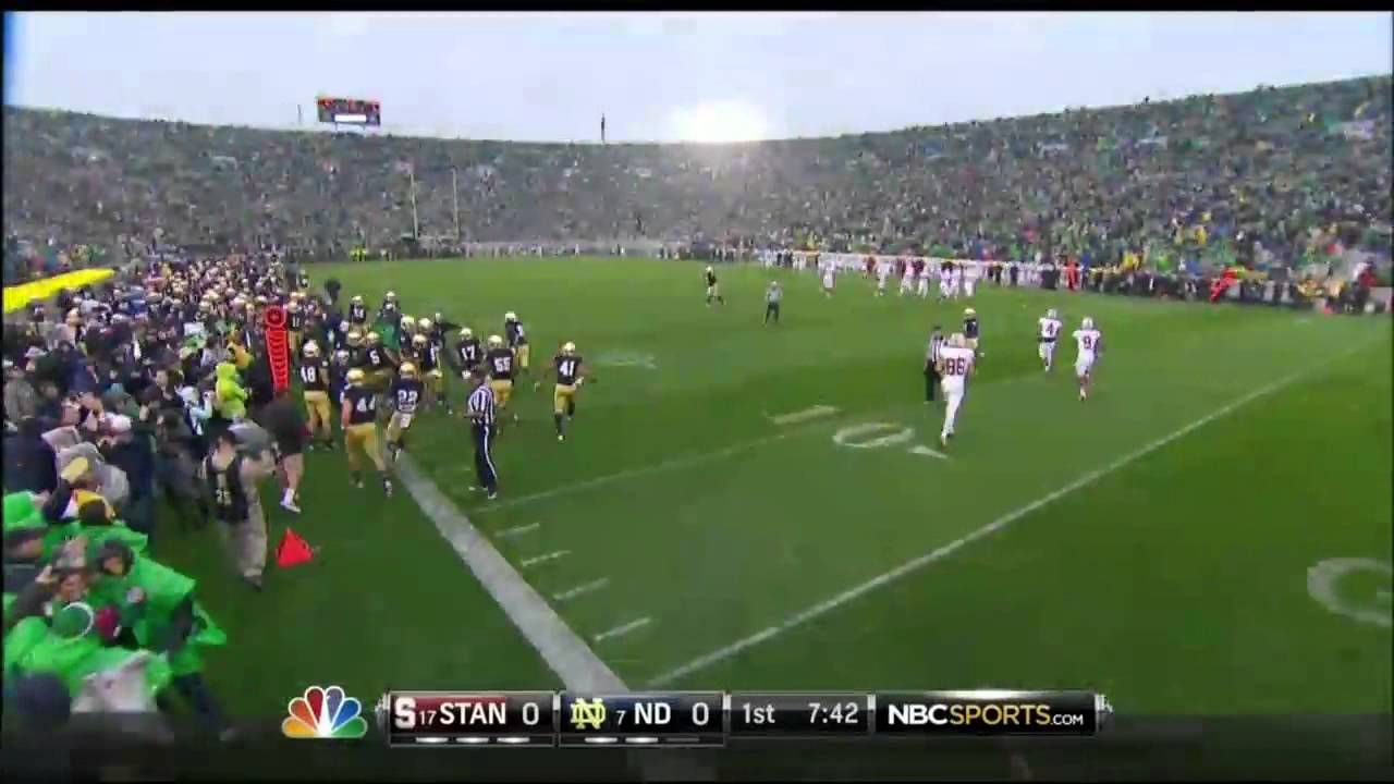 Notre Dame - Stanford Game Highlights
