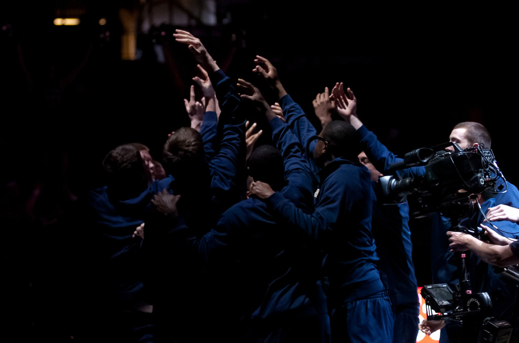 ESPN College GameDay visits Notre Dame Men's Basketball vs Louisville on 02-09-2013