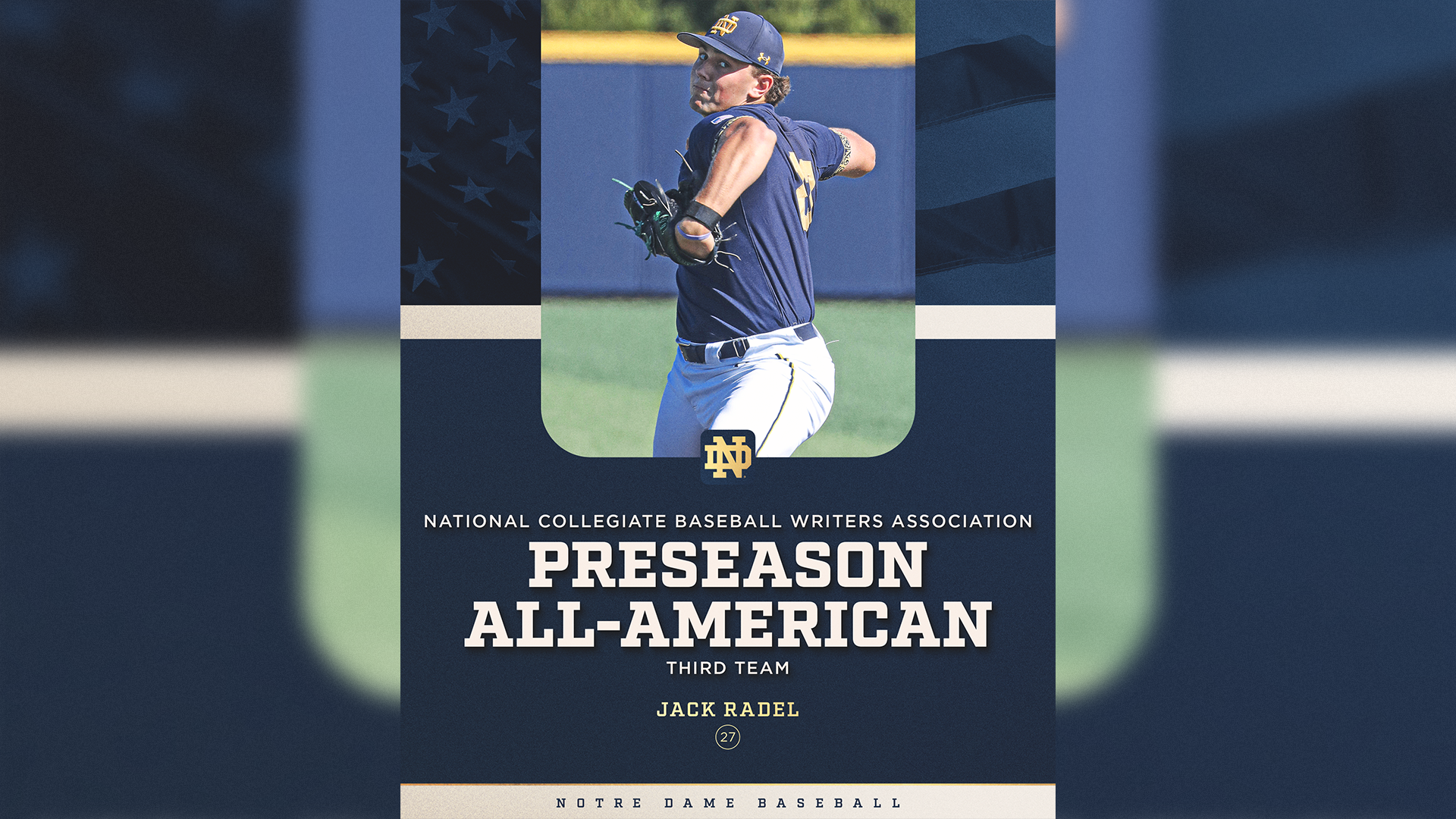Radel Named Preseason All-America by NCBWA Radel Named Preseason All-America by NCBWA