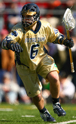 Notre Dame To Face No. 1 Seed Virginia In NCAA First Round On Saturday Senior Pat Walsh will extend his stellar four-year career at Notre Dame into the NCAA Tournament.