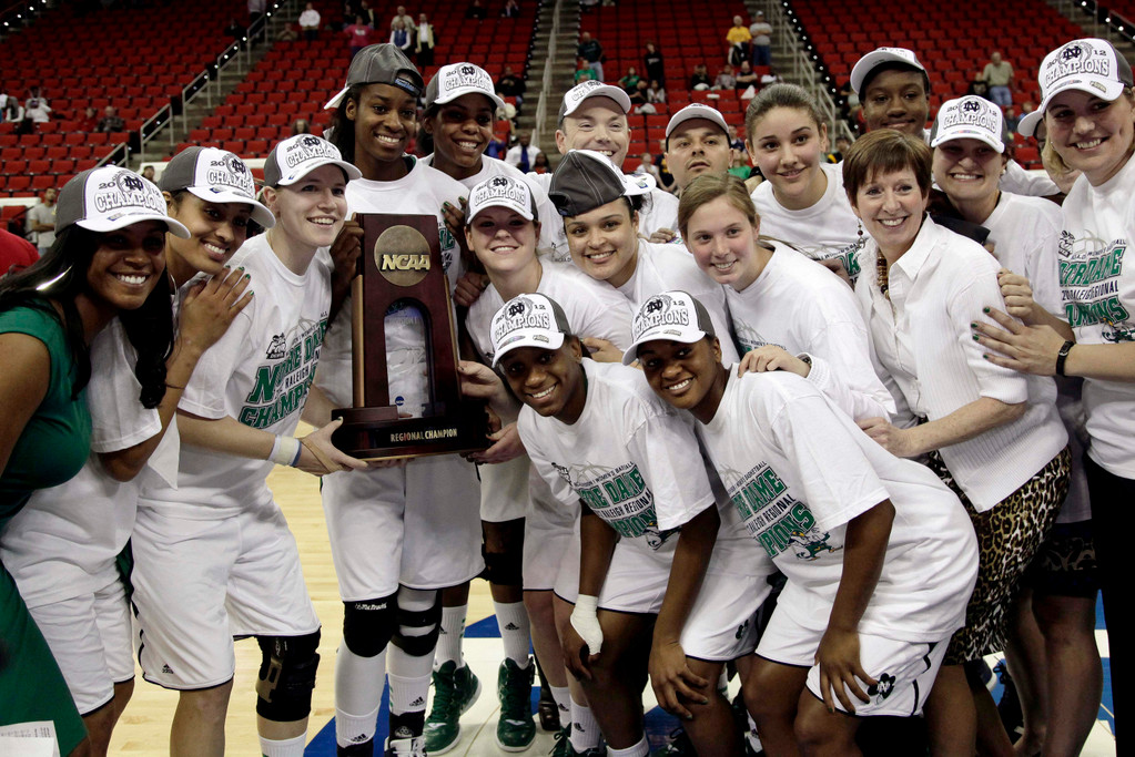 #4 Irish Back in Final Four After 80-49 Win Over #5 Maryland (AP)