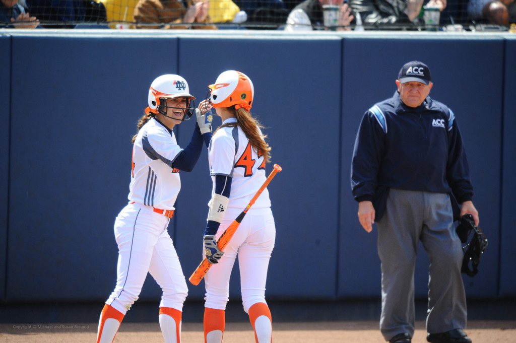 2014 Notre Dame Strikeout Cancer Doubleheader