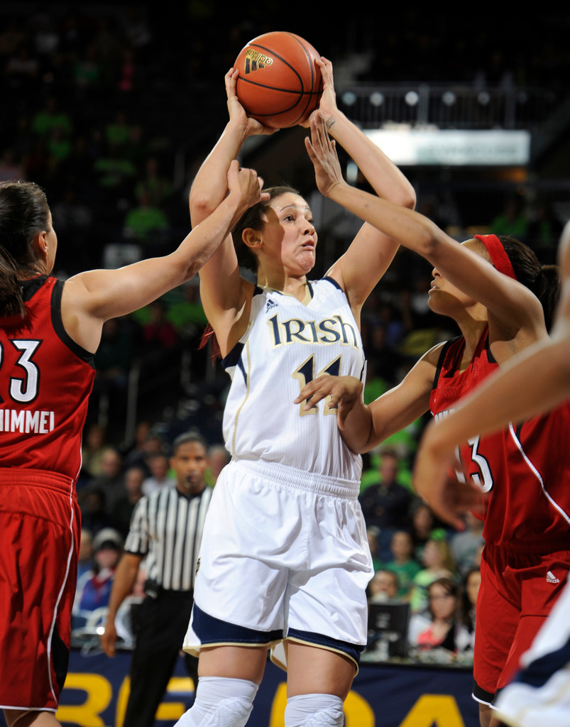 No. 2 Notre Dame Overpowers No. 10 Louisville, 93-64 (AP)