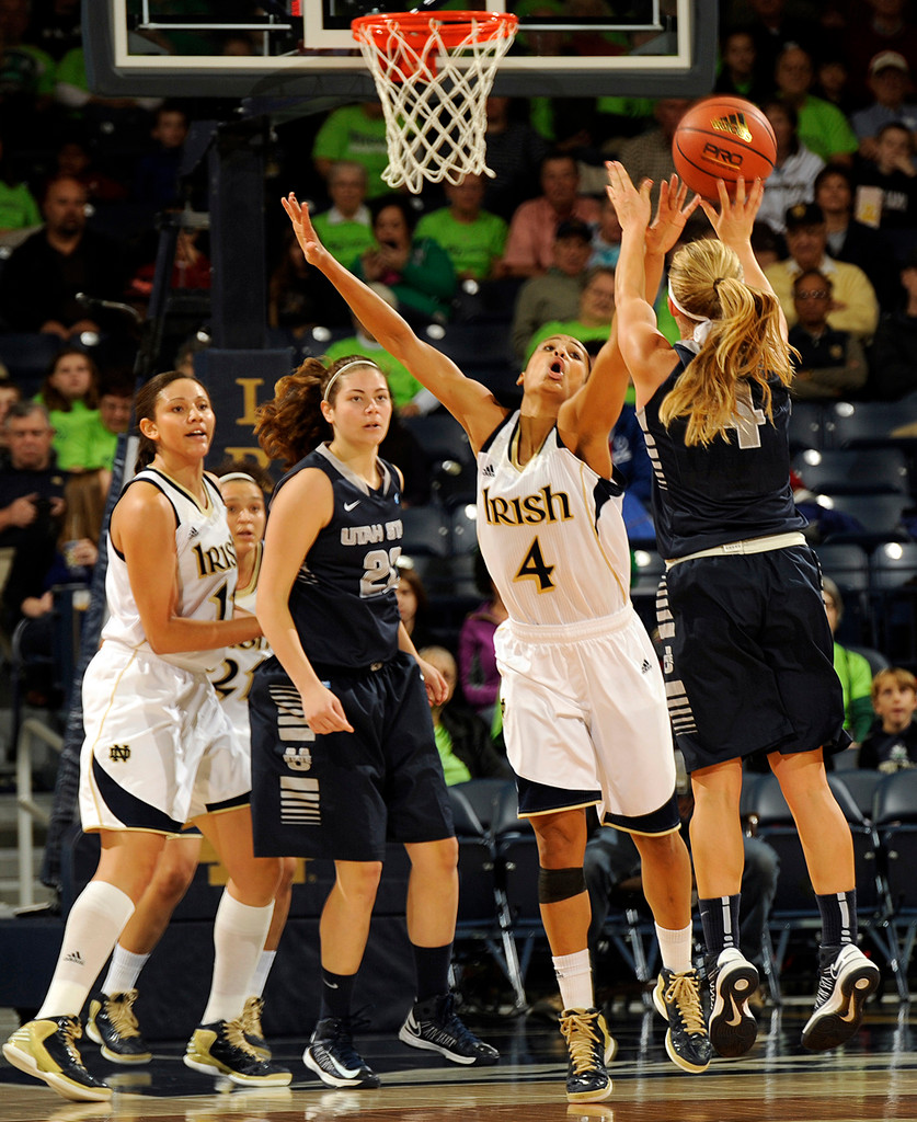No. 5 Irish Rout Utah State, 109-70 (AP)
