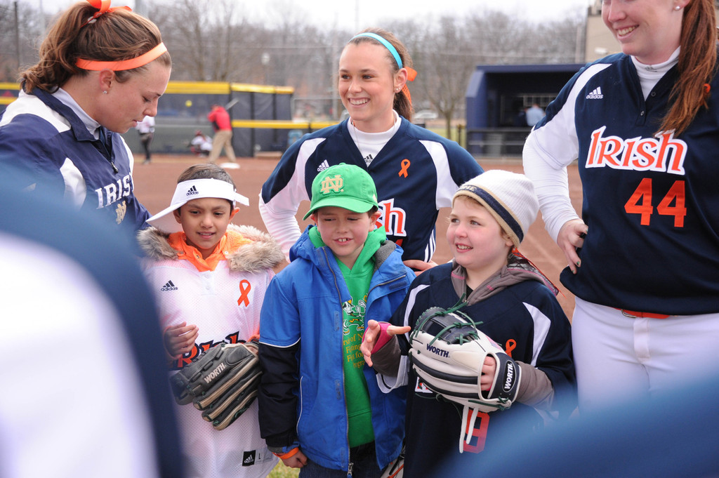 Notre Dame vs. Rutgers (Strikeout Cancer), 4-13-13 (Mike Bennett)