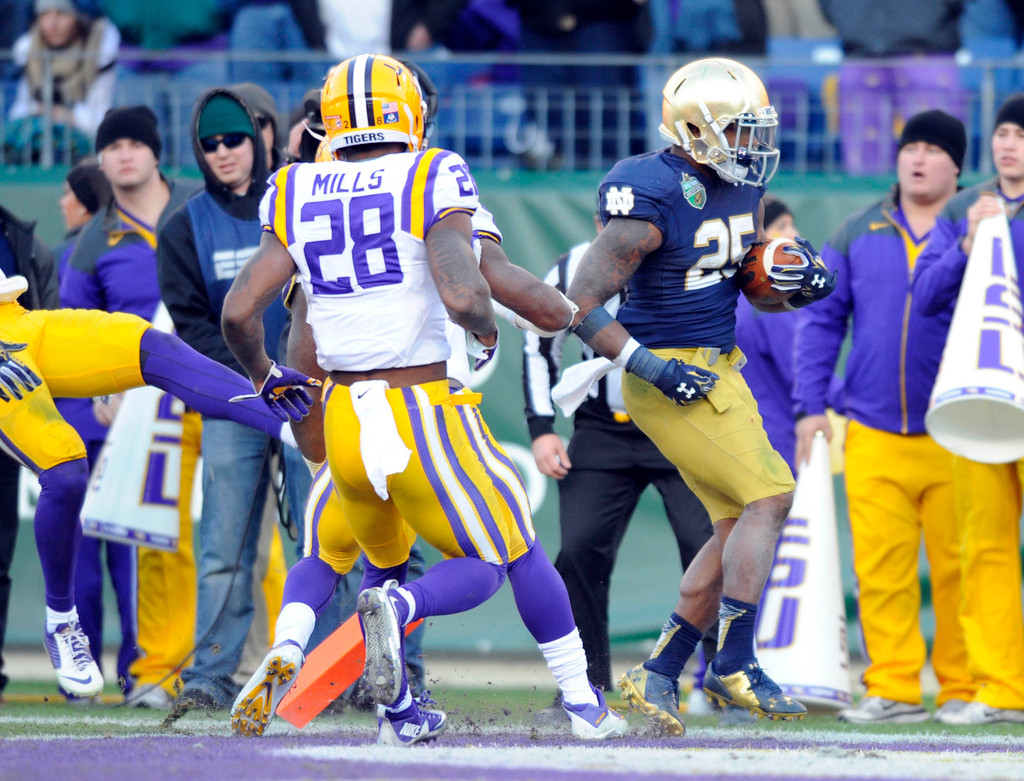 Notre Dame vs. LSU- Franklin American Mortgage Music City Bowl