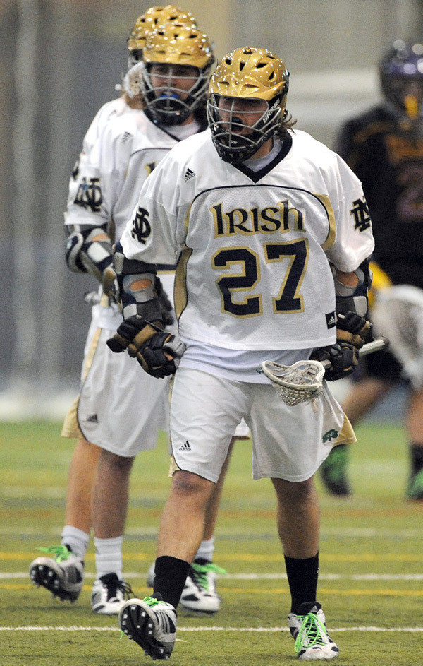 No. 10 Notre Dame Downs Lehigh, 14-7, Behind Four Goals From Hoff Junior Ryan Hoff has netted four goals apiece in consecutive wins over Quinnipiac and Lehigh.