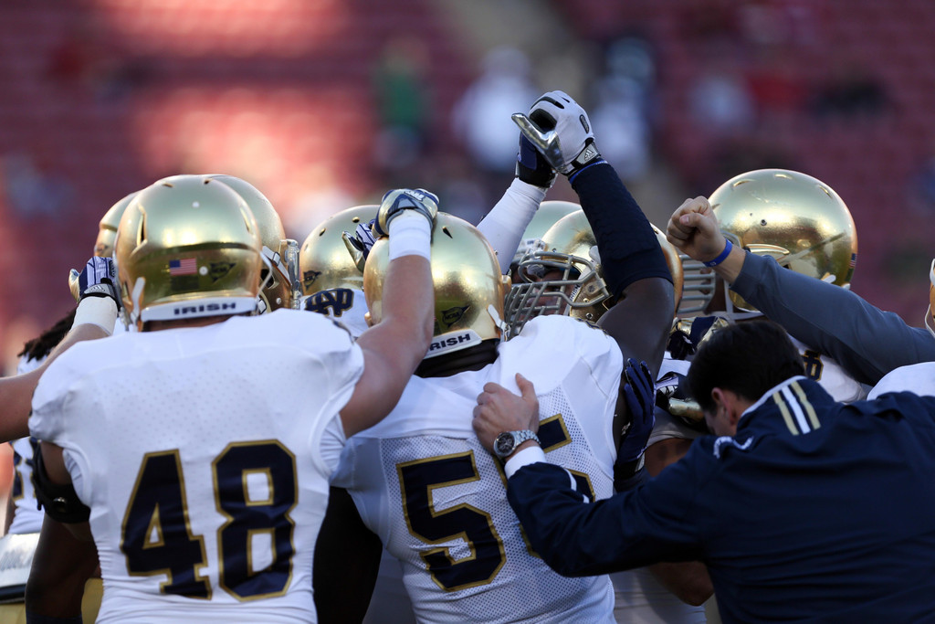 Notre Dame vs. Stanford (USATSI)