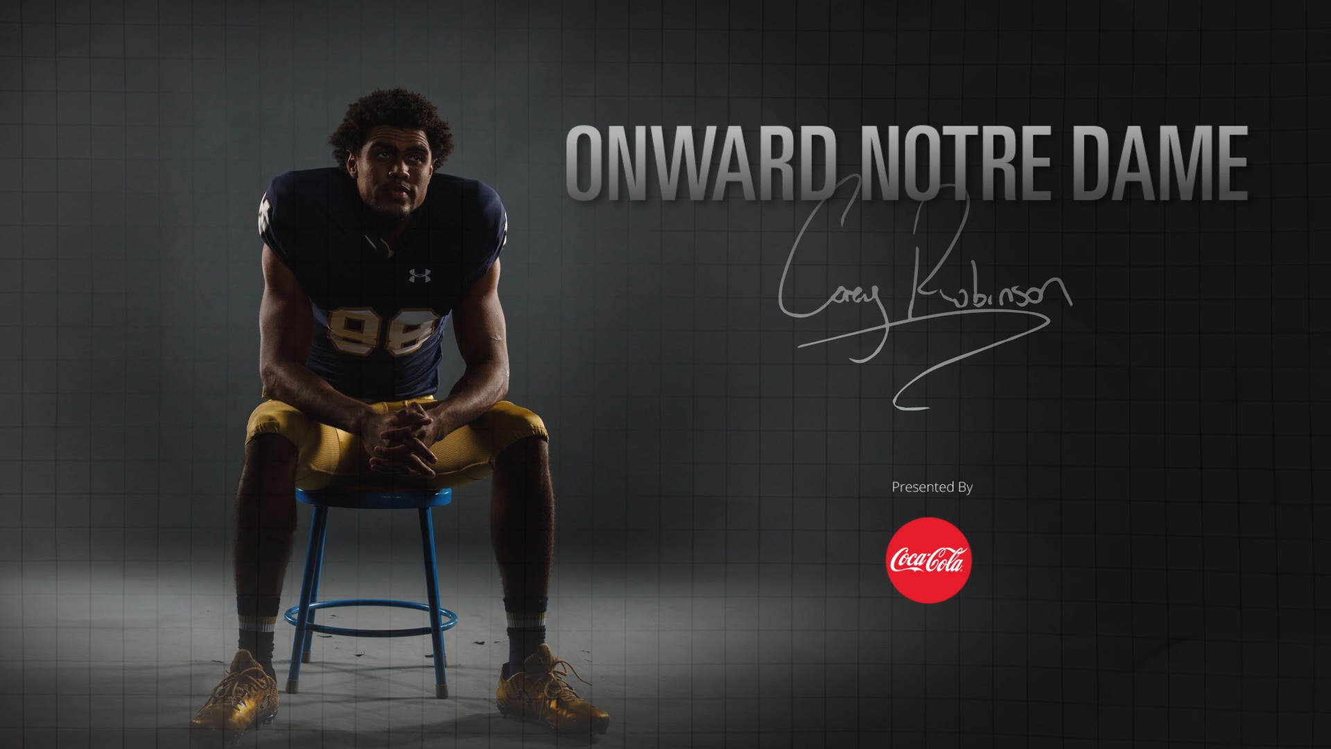 Onward Notre Dame: Corey Robinson Premiers Saturday Night On NBCSN Onward Notre Dame: Corey Robinson Premiers Saturday Night On NBCSN