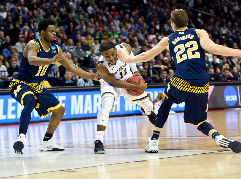 #6 Notre Dame Eliminates #11 Michigan