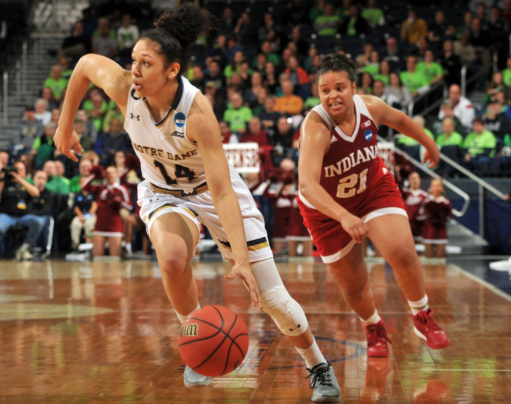 #2/3 Irish Outlast Indiana 87-70, Advance to Sweet 16