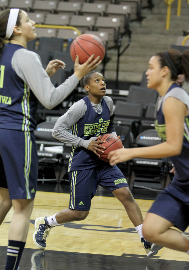 Women's Basketball NCAA First Round Practice