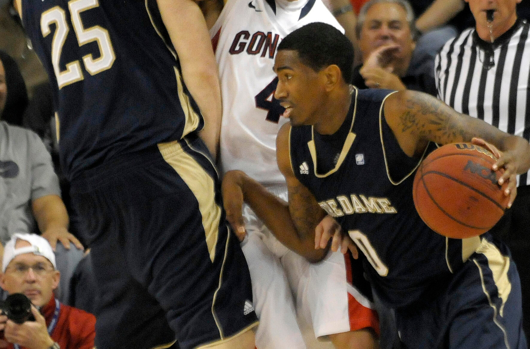 Irish Fall To No. 19 Gonzaga, 73-53 Notre Dame Gonzaga Basketball