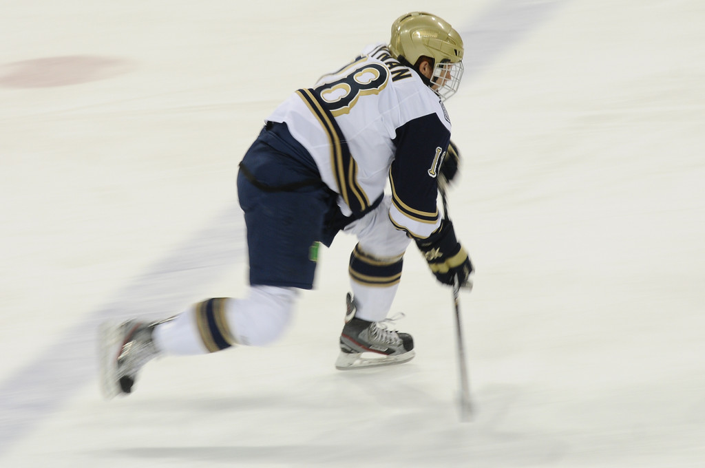 Notre Dame Men's Hockey vs Minnesota Duluth on 10-18-2012