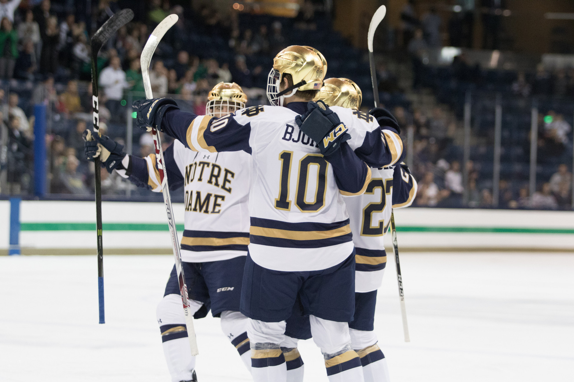 Bjork Leads #8/9 Irish To Weekend Sweep Of Sun Devils Bjork Leads #8/9 Irish To Weekend Sweep Of Sun Devils