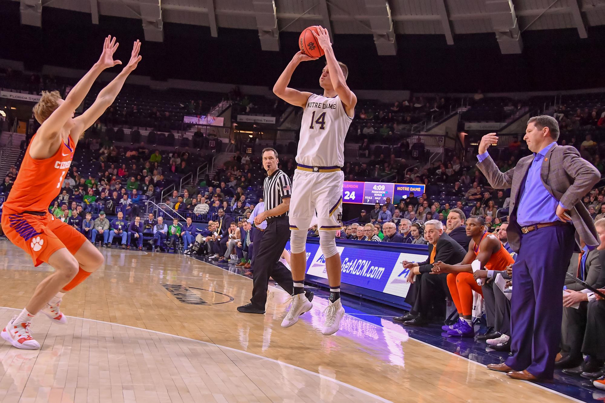 Irish Head To Charlotte For ACC Tournament Laszewski 030619