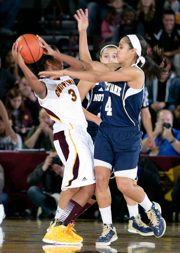 Diggins Leads No. 5 Notre Dame To 72-63 Win At Central Michigan (AP)