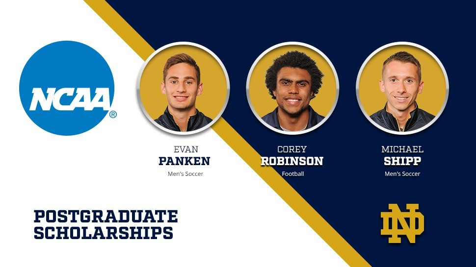 Three Awarded NCAA Postgraduate Scholarships Three Awarded NCAA Postgraduate Scholarships
