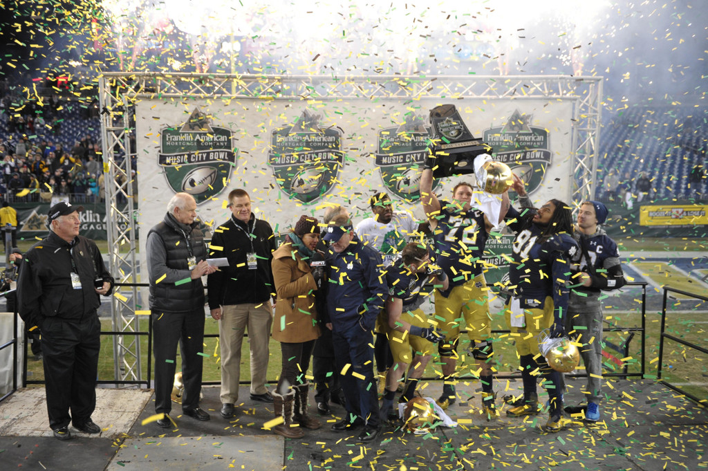 Notre Dame vs. LSU- Franklin American Mortgage Music City Bowl