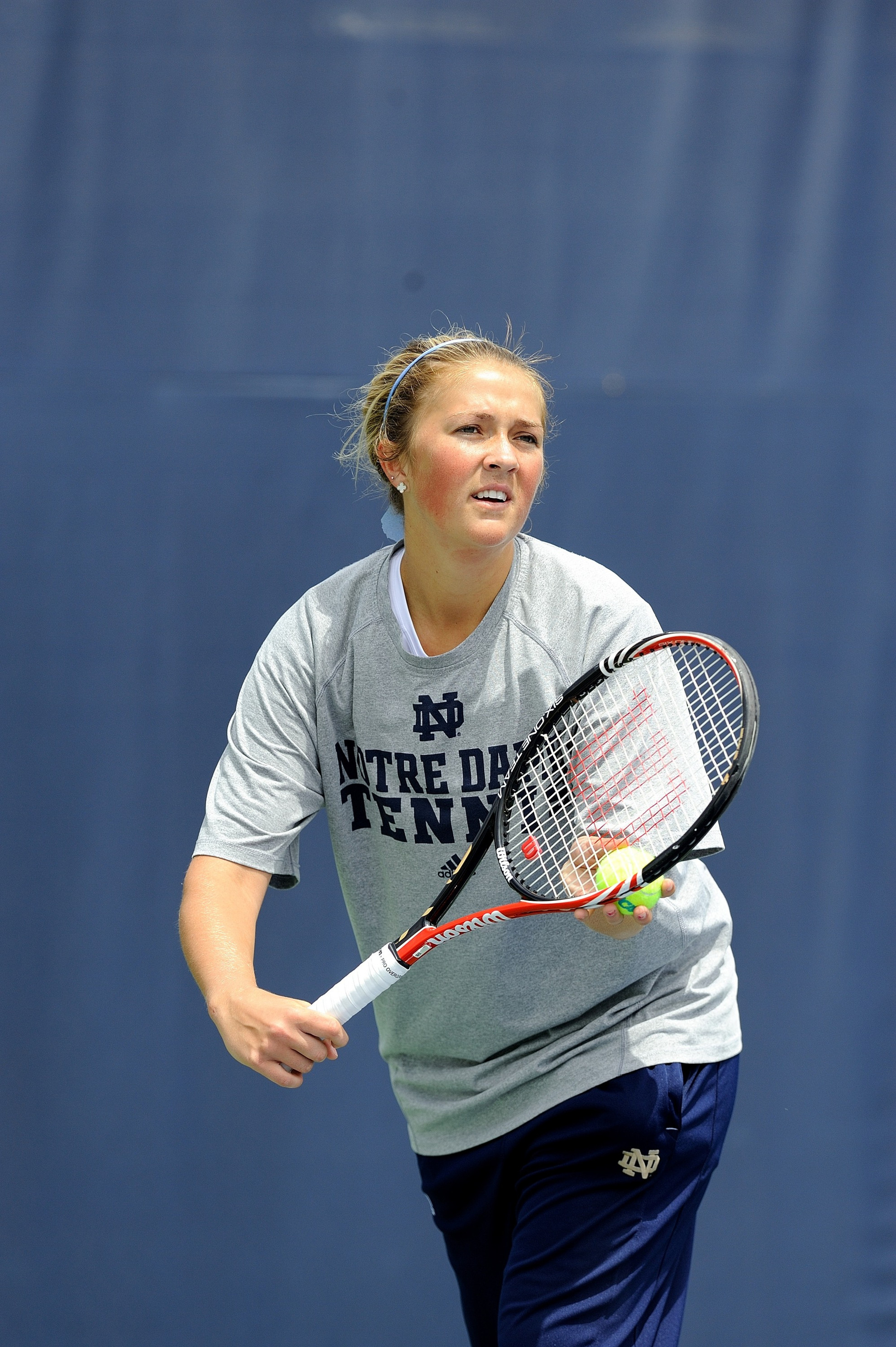 Irish Rack Up Wins, Experience At The Bronco Invitational Junior Katherine White went undefeated in singles and doubles play this weekend.