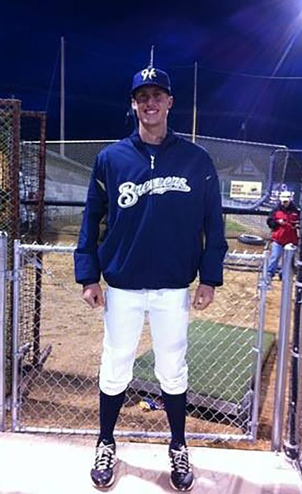 Notre Dame graduate Donnie Hissa is playing with the Helena Brewers of the Pioneer League during his first pro season.