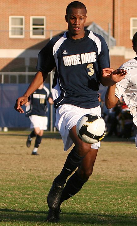 Senior defender Bilal Duckett and the Fighting Irish will face another challenging home schedule in 2010.